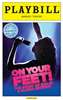 On Your Feet Limited Edition Official Opening Night Playbill 